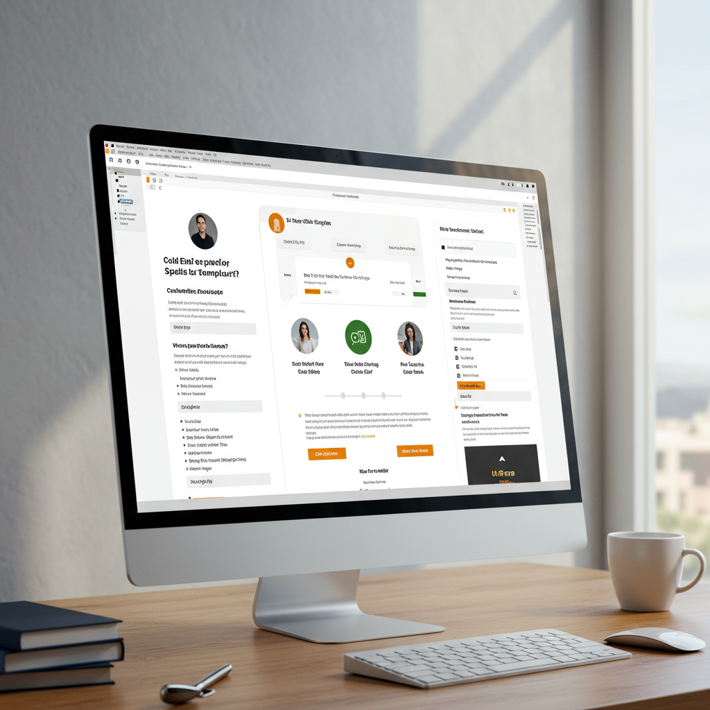 Cold Email Template For Sales Outreach