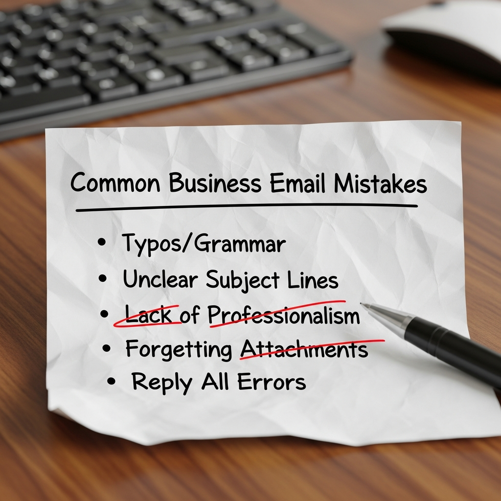 Common Business Email Mistakes