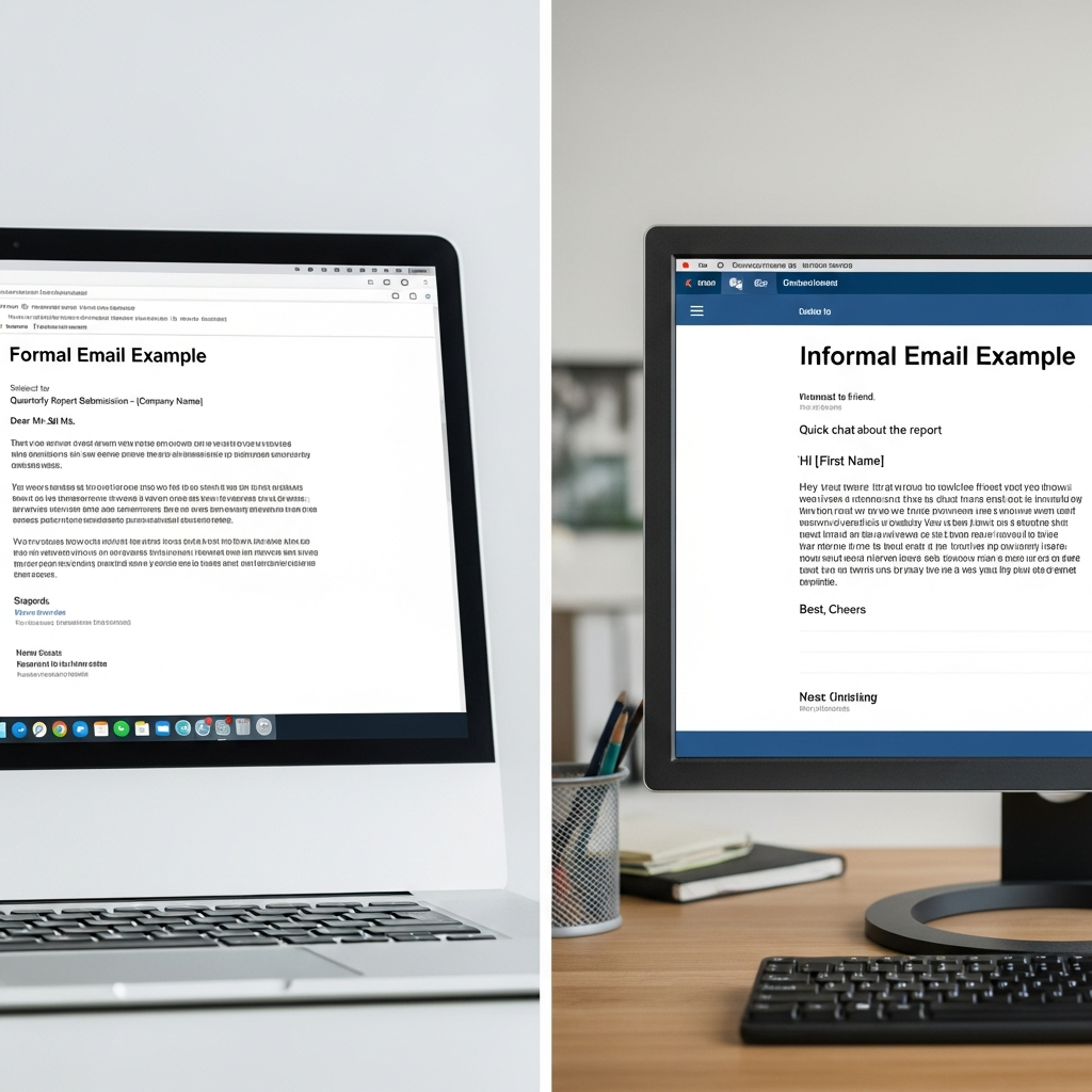 Difference Between Formal And Informal Email Example