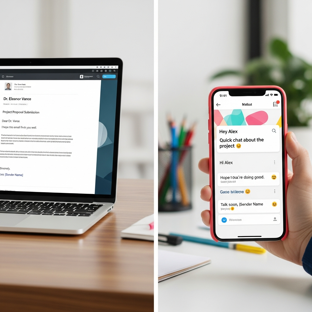 Difference Between Formal And Informal Email Example