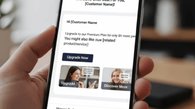 Email For Upselling To Existing Customer Example