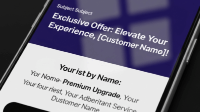 Email For Upselling To Existing Customer Example