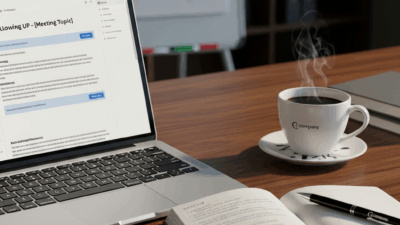 Follow-Up Email After Meeting Business Example