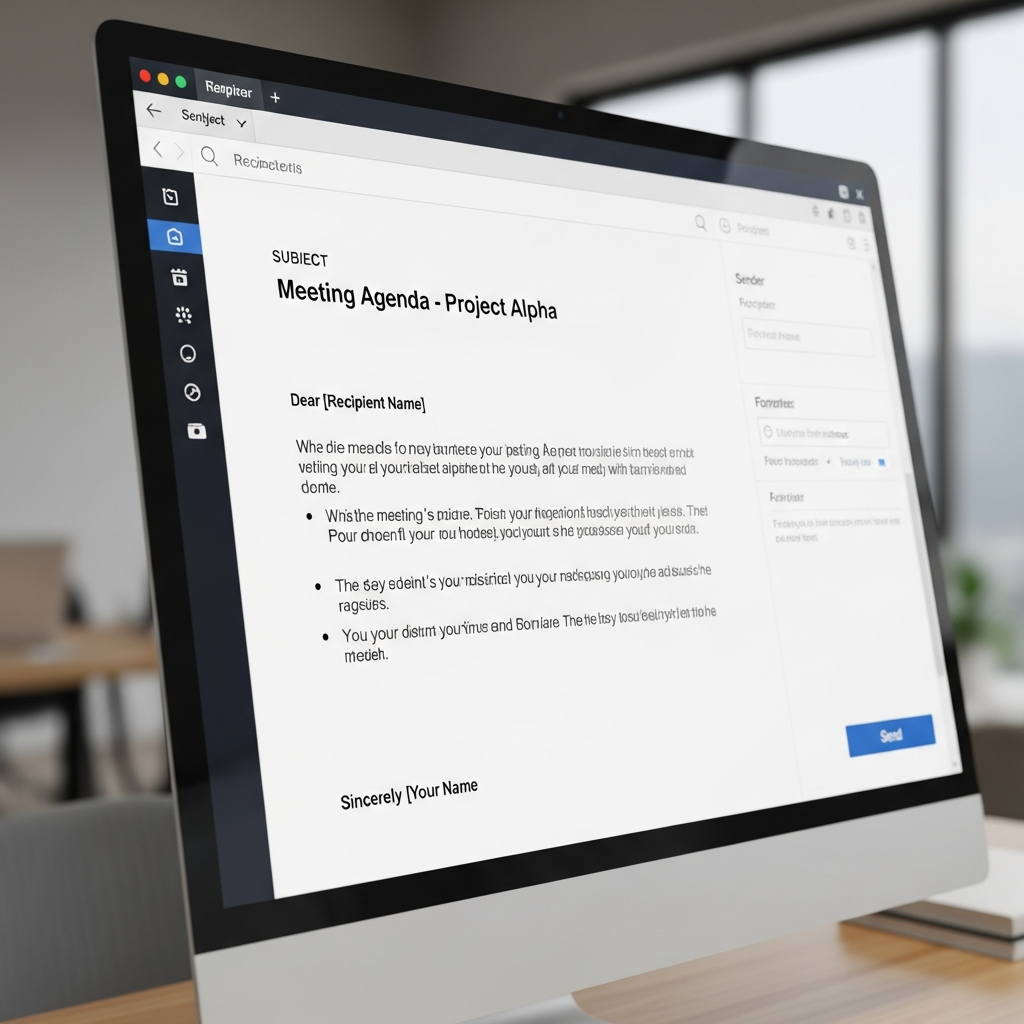 How To Format Email For Professional Tone Example