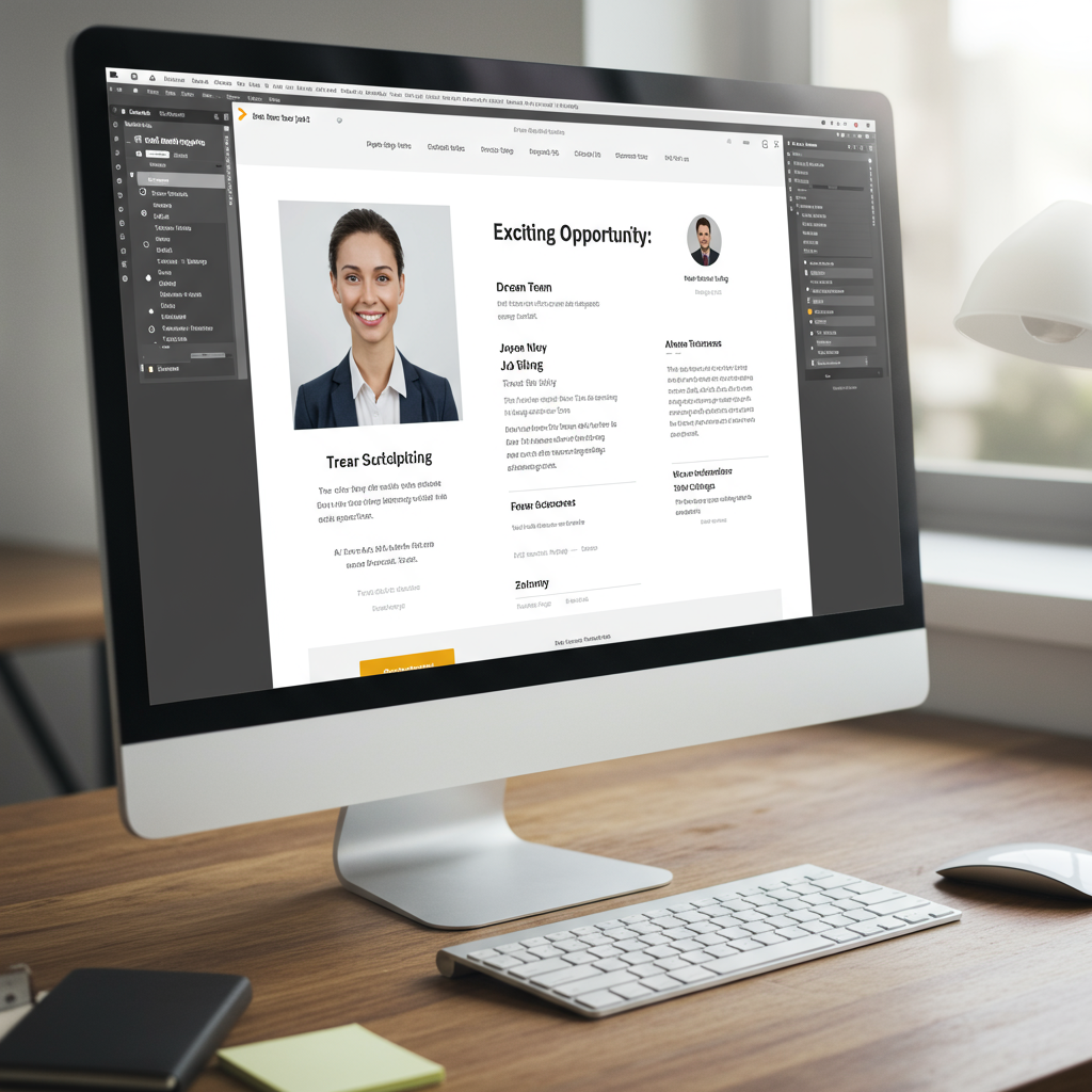 Internal Job Posting Email Announcement