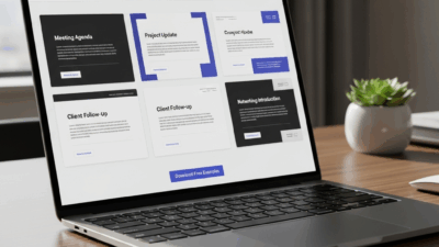Professional Business Email Templates Free Example