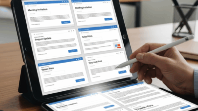 Professional Business Email Templates Free Example