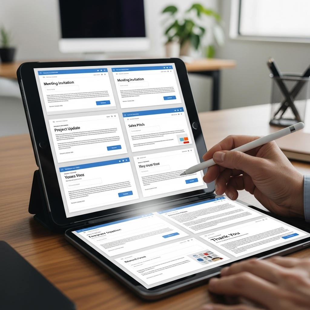 Professional Business Email Templates Free Example