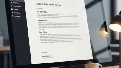 Professional Email Structure For Business