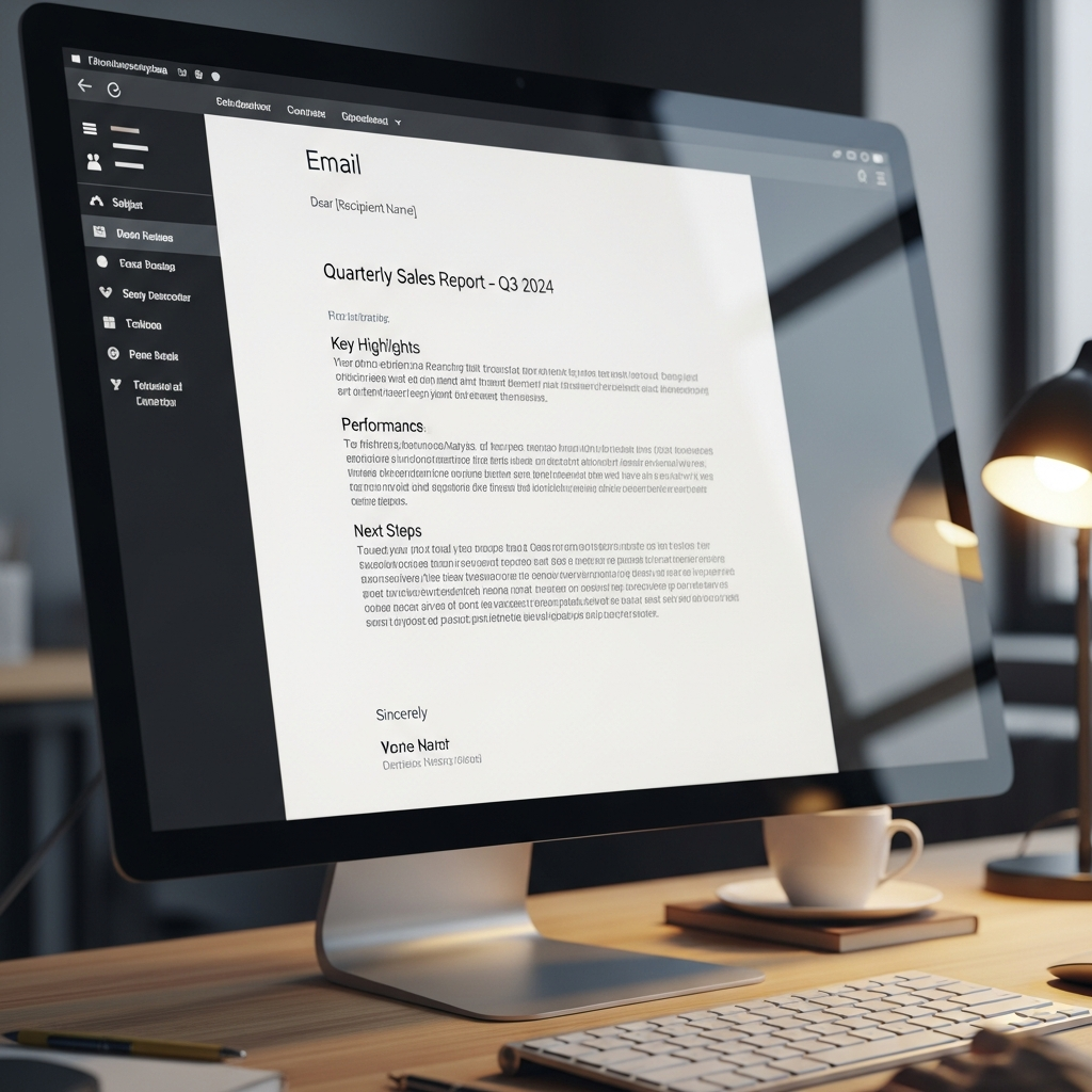 Professional Email Structure For Business