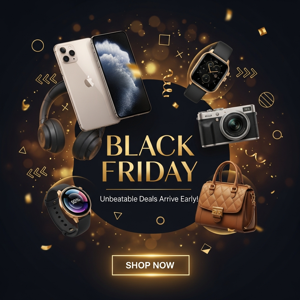 Promotional Email For Black Friday Example