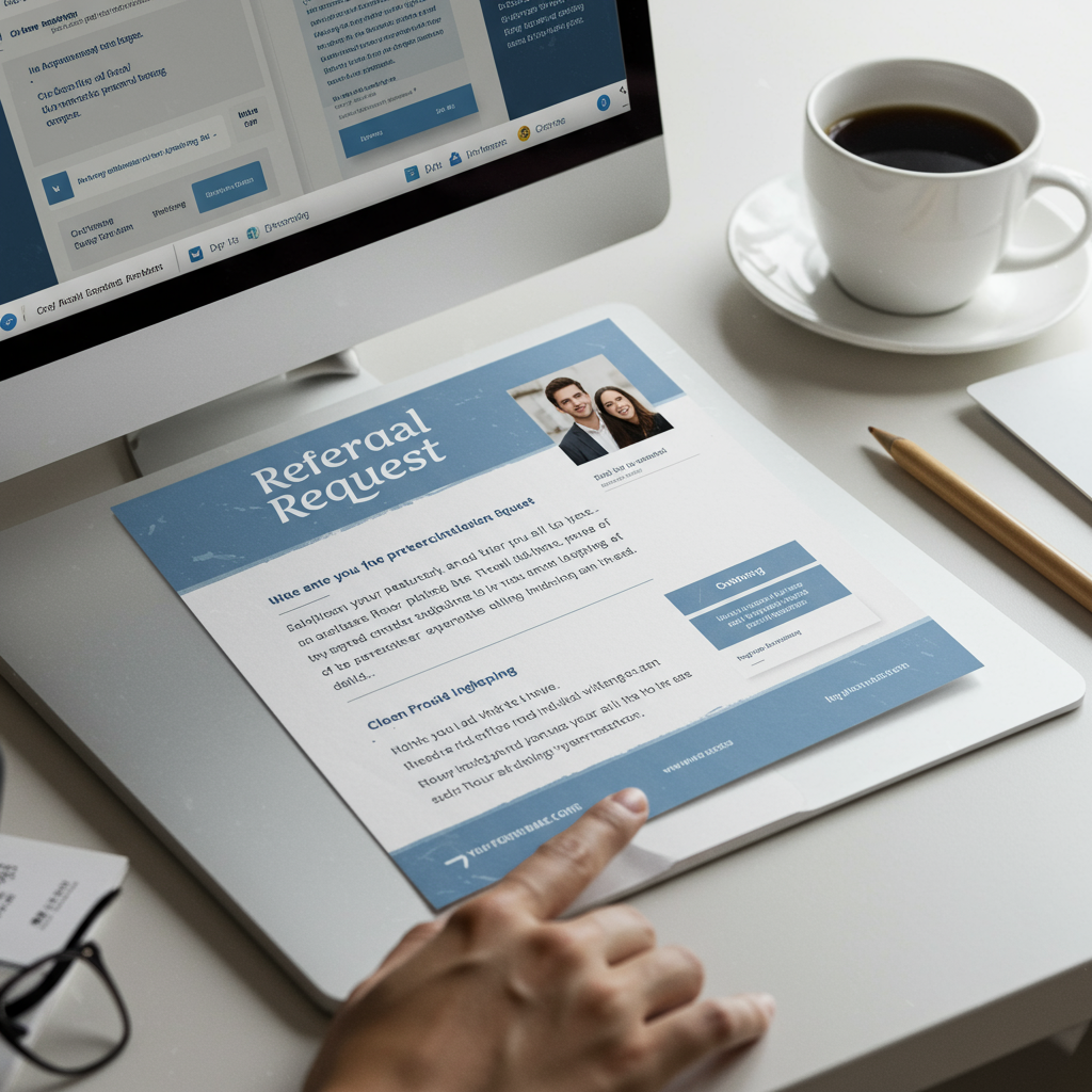 Referral Request Email Sample