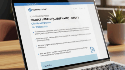 Sample Email Template For Client Communication Example