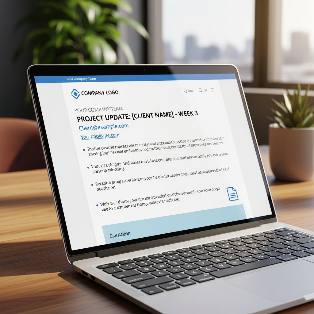 Sample Email Template For Client Communication Example