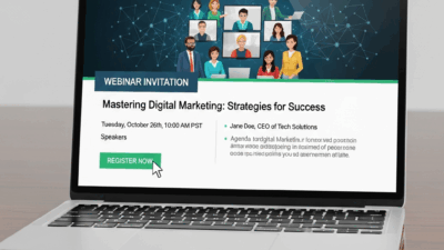 Webinar Invitation Email Template Example